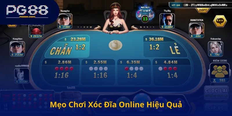 Mẹo Chơi Xóc Đĩa Online Hiệu Quả